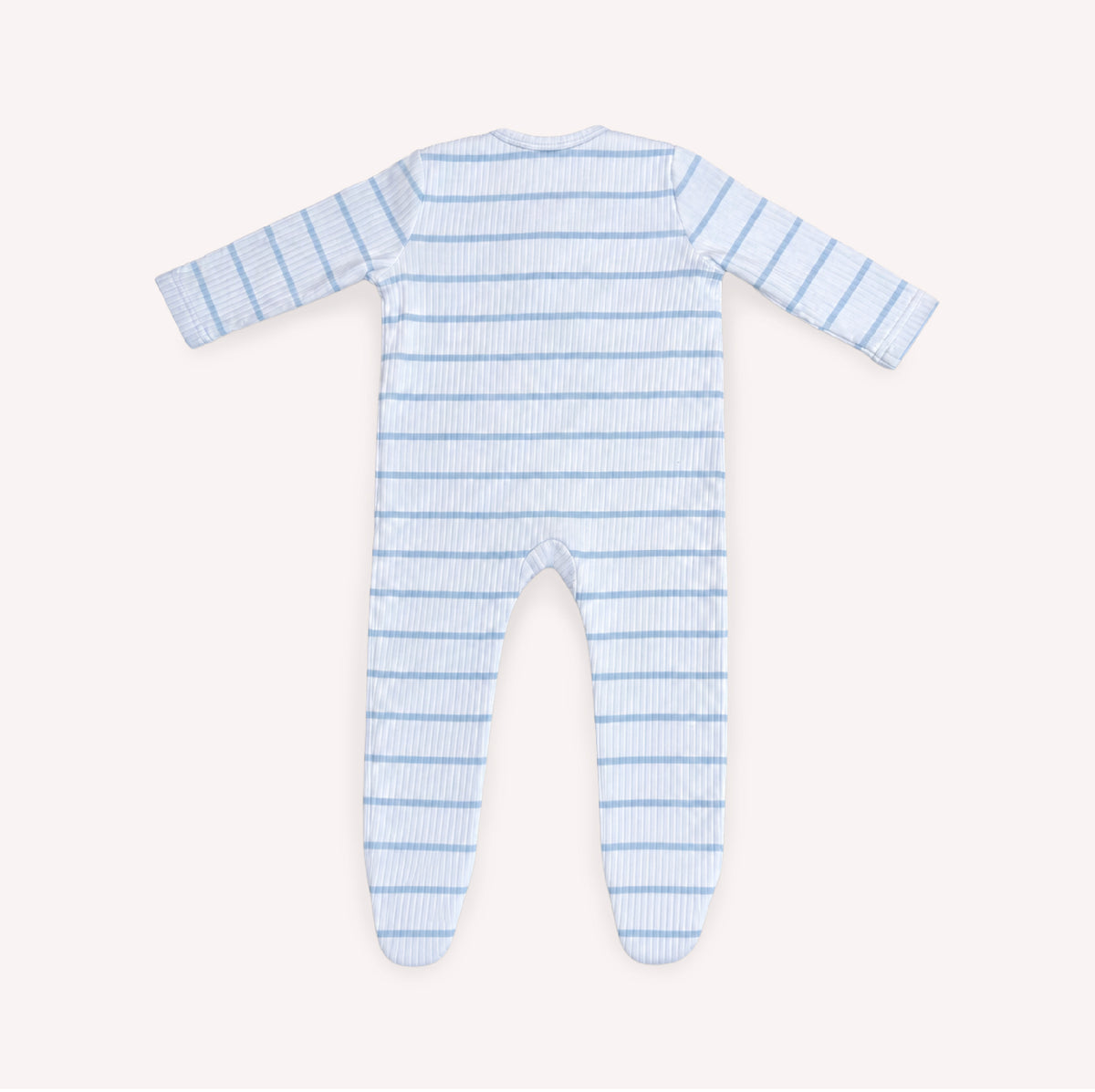 Soft blue dolphin sleepsuit