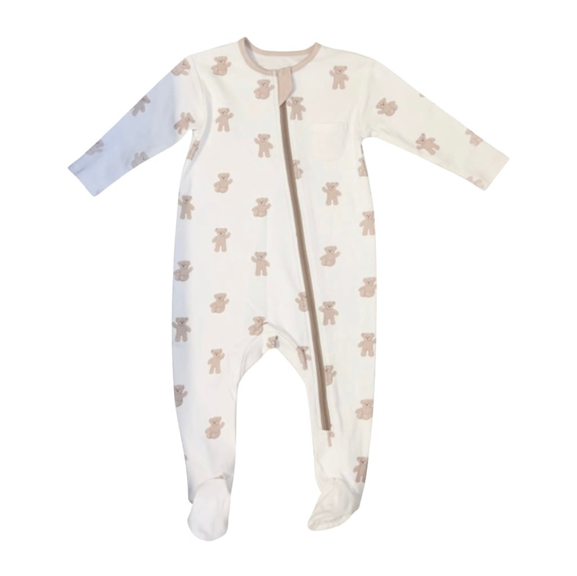 Our Bear Sleepsuit – 100% Organic Cotton