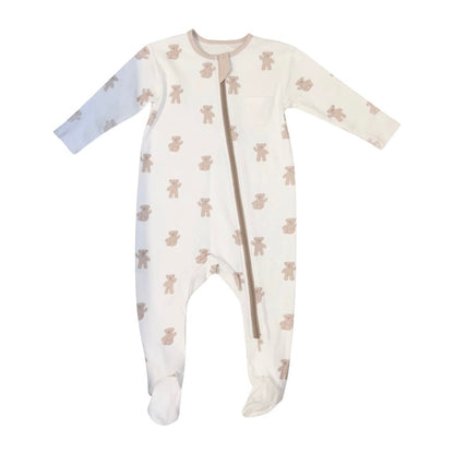 Our Bear Sleepsuit – 100% Organic Cotton