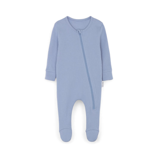 Ocean Blue Zip Sleepsuit