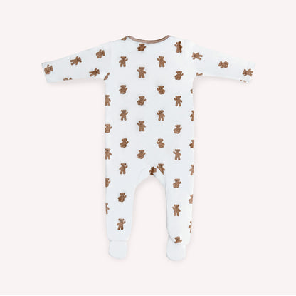 Our Bear Sleepsuit – 100% Organic Cotton