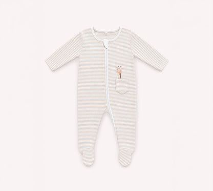 Giraffe Sleepsuit - Neutral