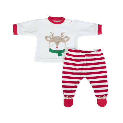 Christmas long sleeve top and pants